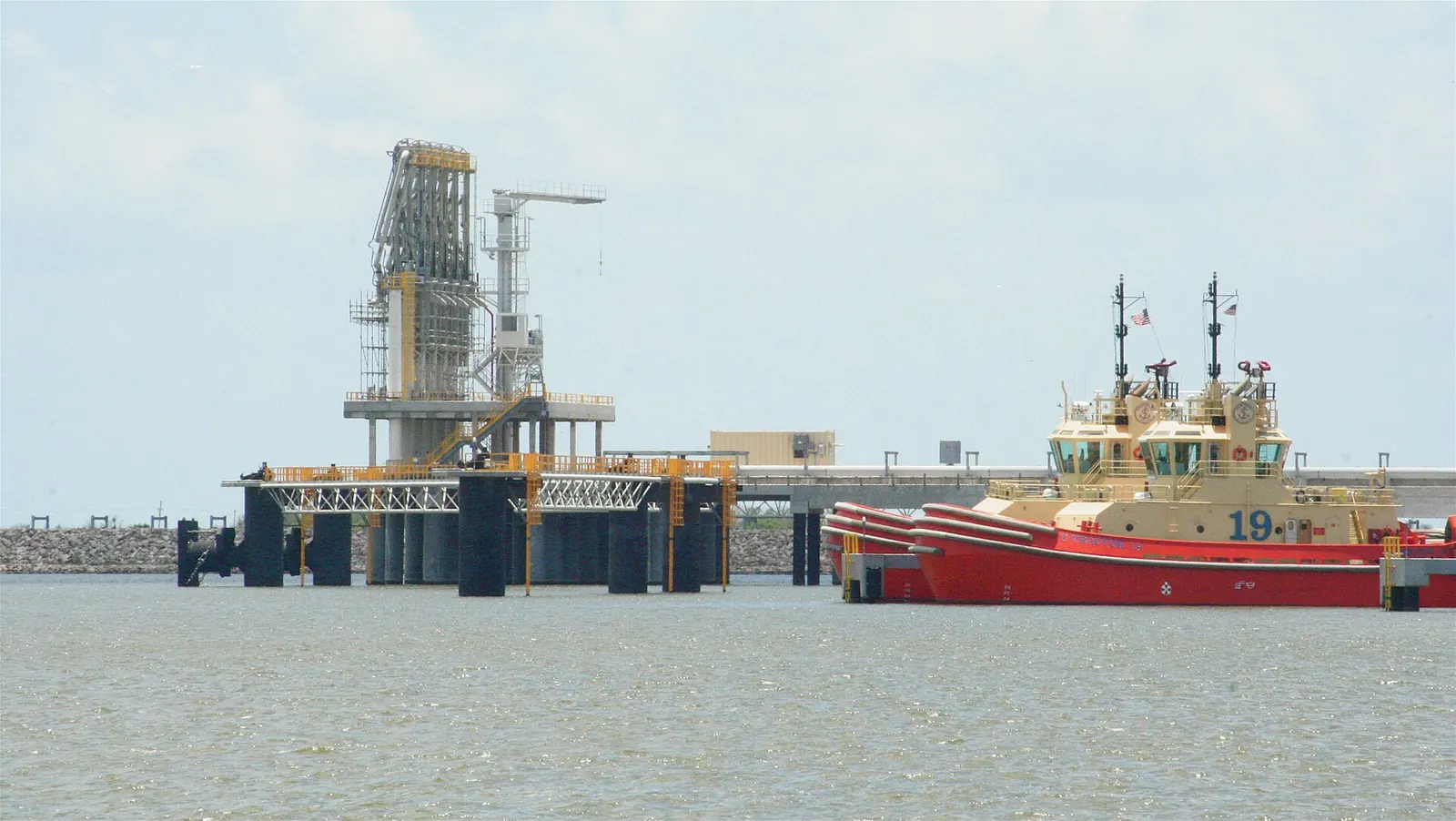 Golden Pass LNG at Sabine Pass, Texas