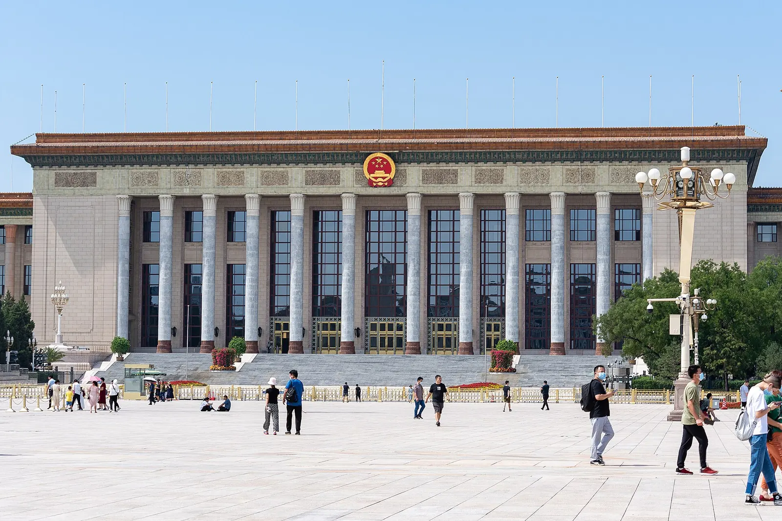 The Great Hall of the People in Beijing