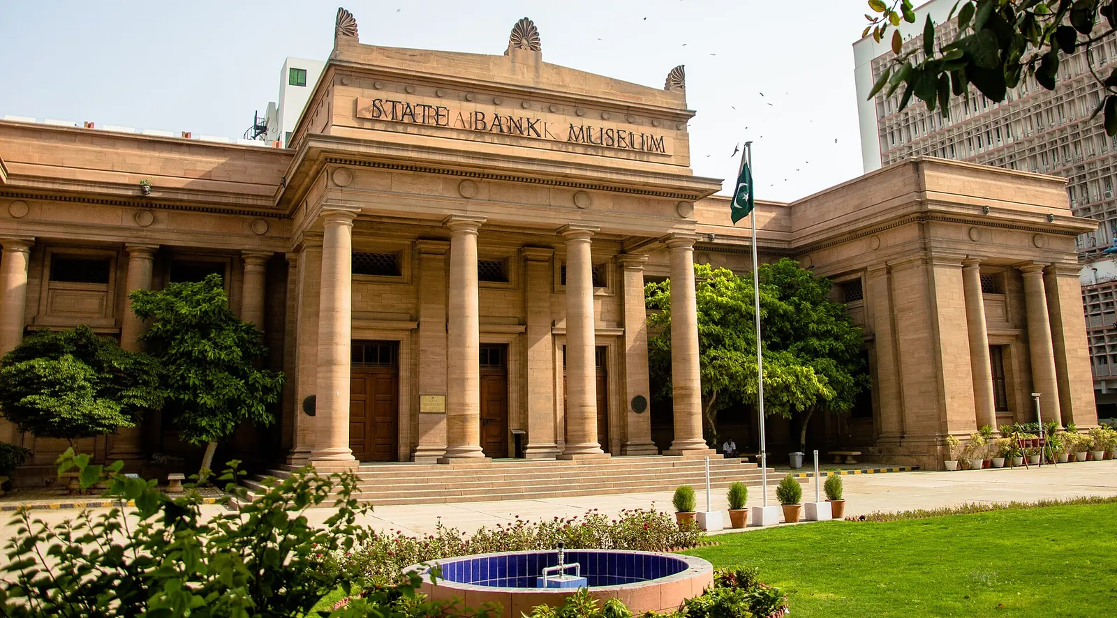 The old State Bank of Pakistan building, Karachi